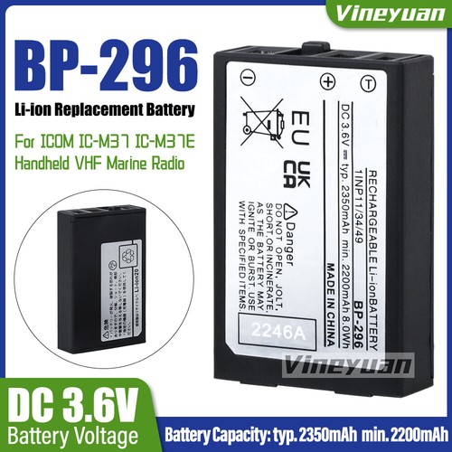 1pz icom 296 - icom, 2350mah